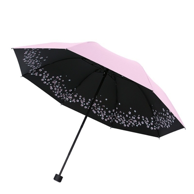 Custom Print Logo 21&quot;*8k Novelty Design Style Lady's Folding Umbrella for Advertising