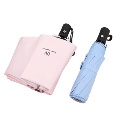 Everyday UV Colorful Fold Umbrella for Stock Automatic Customization from Suppliers