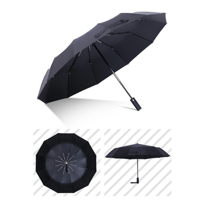 Customized Logo 12K 23inch Stock Automatic Umbrella for Personalized Corporate Events