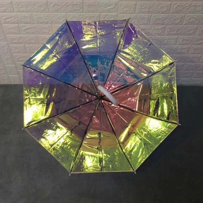 Adults Iridescent Color Changing Umbrella with Special Design and Glitter Reflective