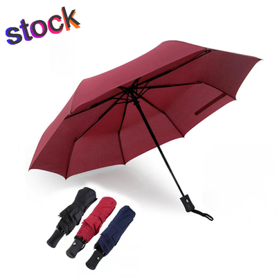 95cm Open Diameter Travel Umbrella with Compact Design and Customized Logo Paraguas