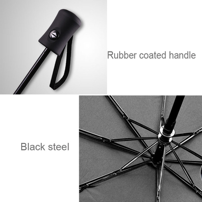 95cm Open Diameter Travel Umbrella with Compact Design and Customized Logo Paraguas