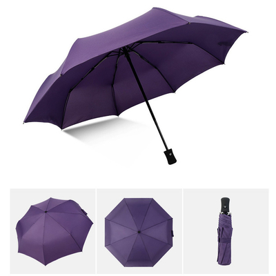 Folding Function Windproof Travel Umbrella with Customizable Fabric and Color Options