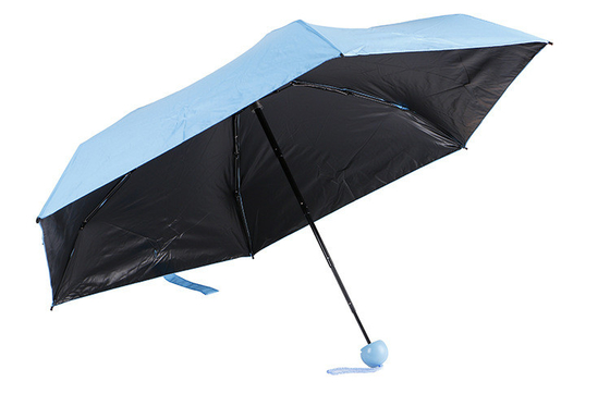 Fully-automatic 3 Folding Rainy And Sunny Auto Umbrella with Customer's Logo Printing