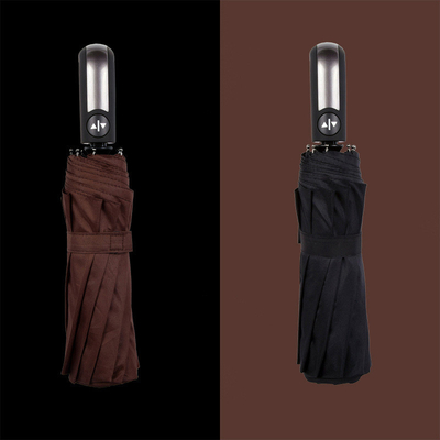 Businessmen's Must-Have X306 Fully Automatic Folding Umbrella with Minimalist Design