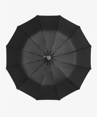 Fully-Automatic Three Fold Vinyl Sunshade Umbrella for Adults Sun and Rain Protection