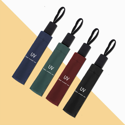Customized X302 UV Vinyl Folding Outdoor Sunshade Umbrella for Sunny and Rainy Days