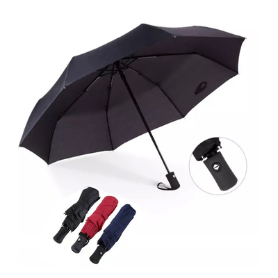 Business Men and Women's Automatic Folding Umbrella with Customized Gift Advertising
