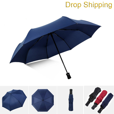 Business Men and Women's Automatic Folding Umbrella with Customized Gift Advertising