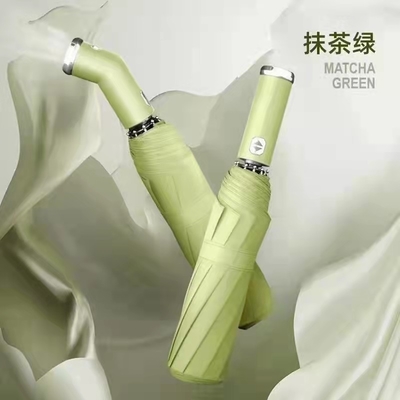 Advertising/Gift Umbrella with Reflective LED Flashlight and Auto Folding Convenience