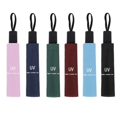 21inch Folding Windproof Manual Open Fold Umbrellas Minimalism Style for Sun Protection