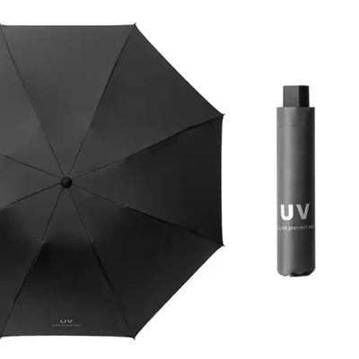 21inch Folding Windproof Manual Open Fold Umbrellas Minimalism Style for Sun Protection