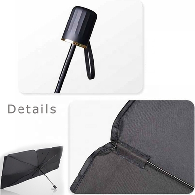 Manual Control Car Sun Protection Insulation Folding Umbrella for X301 Front Window Glass