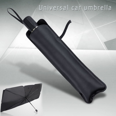 Manual Control Car Sun Protection Insulation Folding Umbrella for X301 Front Window Glass