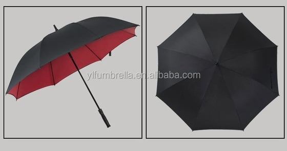 Auto Open 30 Inch Customized Pattern Multi Color Golf Umbrella for Travel DIY Promotion