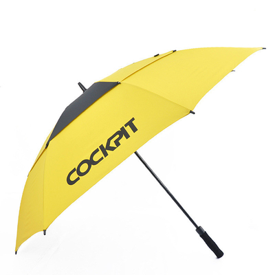 Advertising Umbrella with 30&quot; Super Large Open Diameter and Long Handle Double Umbrella