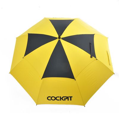 Advertising Umbrella with 30&quot; Super Large Open Diameter and Long Handle Double Umbrella
