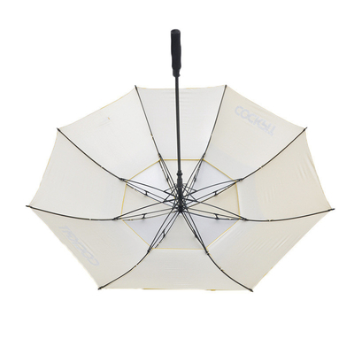 Advertising Umbrella with 30&quot; Super Large Open Diameter and Long Handle Double Umbrella