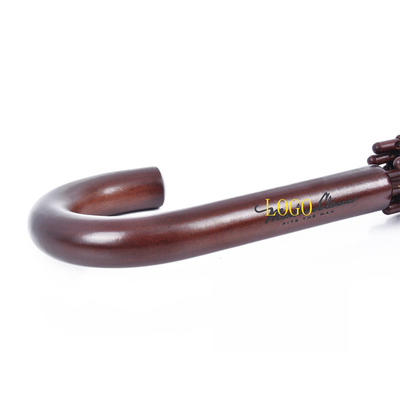 Fully-automatic Sunscreen Long Handle Golf Umbrella with Bent Hook and Customized LOGO