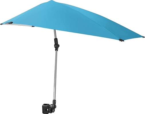 Protective and Versatile Adjustable Chair Umbrella with Universal UV Protection Clip