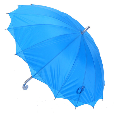 Metal Coated Shaft Pongee Panel Market Umbrella for Fashionable Outdoor Advertising