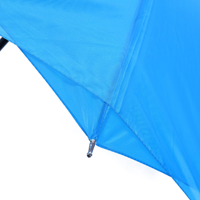 Metal Coated Shaft Pongee Panel Market Umbrella for Fashionable Outdoor Advertising