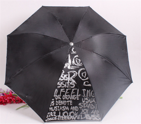 Travel Occasion 8K 21inch Fold Umbrella with Wine Bottle Advertising Printing Design