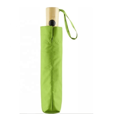 Steel Fiberglass Ribs Customized Automatic RPET Umbrella with Personalized Print Logo