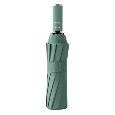 12k Rubber Coated Handle Automatic Windproof UV Protection Travel Umbrella for Items