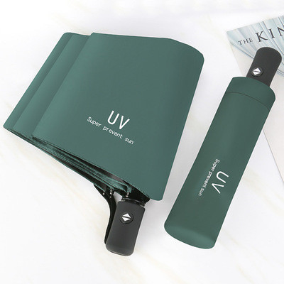 Steel Ribs Personalized Customized Fold Umbrella with Print Logo Open Diameter 95cm