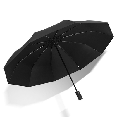 Anti-Rebound and Explosion-Proof Umbrella Commercial Folding Design with Pongee Fabric
