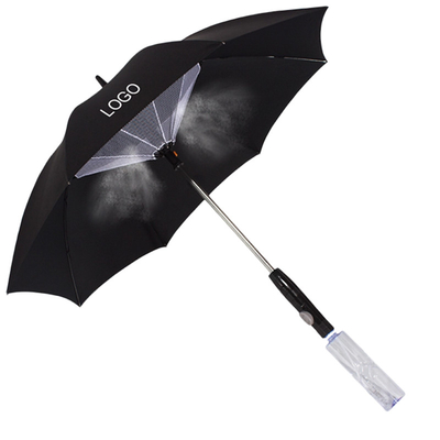 Adults Customized Umbrella with 190T Nylon Fabric and Water Spray Mist Cooling Air