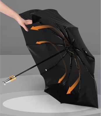 Automatic Open Windproof Luxury Handle Rolls Royce Business All in 1 Umbrella for Your