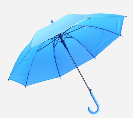 23inch 8K Paris Transparent Clear Umbrella for Raining Transparent Plastic J Handle