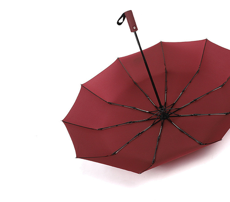 Commercial Gifts Three-folding Umbrella with High End Design Handle and Spare Parts
