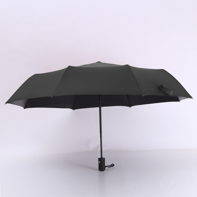 Summer Three-folding Umbrella Fully Automatic Folding Auto Umbrella with 8k 21inch