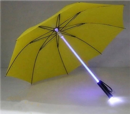 23inch 8K LED Light Up Umbrella with 105cm Open Diameter and Quick-Drying Pongee Fabric