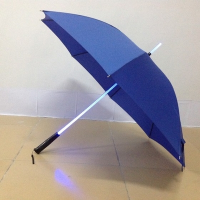 23inch 8K LED Light Up Umbrella with 105cm Open Diameter and Quick-Drying Pongee Fabric