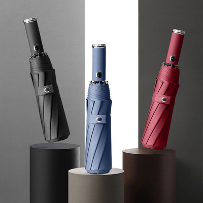 Travel in Luxury Windproof Folding Automatic Open Close Customized Color Led Umbrella