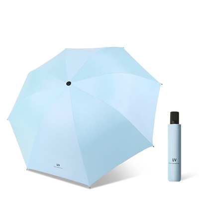 X302 Custom Umbrella Agile Supply Chain 3 Folding UV Umbrella for Travel and Occasion