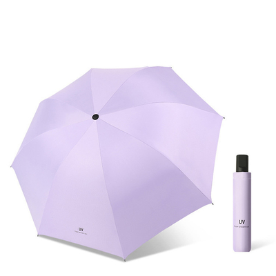 X302 Custom Umbrella Agile Supply Chain 3 Folding UV Umbrella for Travel and Occasion
