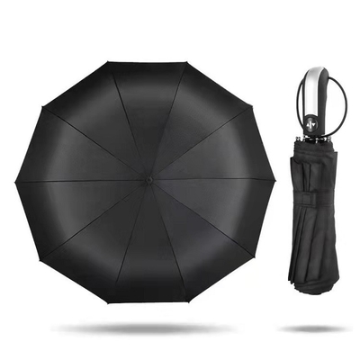 10k Business Umbrella with Sun Protection and Automatic Open in Minimalism Style
