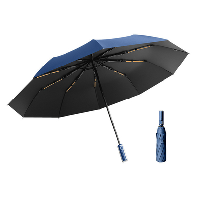 Transparency Crystal Mechanical Handle Umbrella 105cm Open Diameter Automatic Open Style