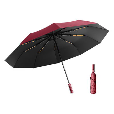 Transparency Crystal Mechanical Handle Umbrella 105cm Open Diameter Automatic Open Style