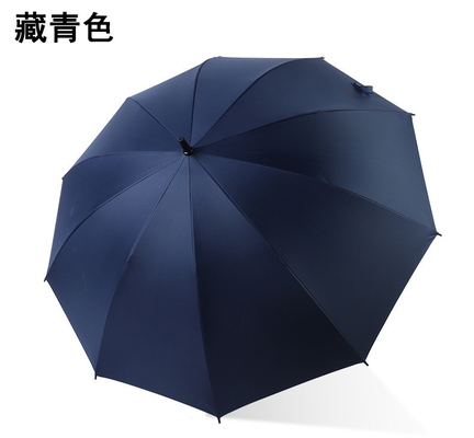 Printed Golf Umbrella Sunshade Car Logo Straight Pole Automatic Weather Umbrella Gift