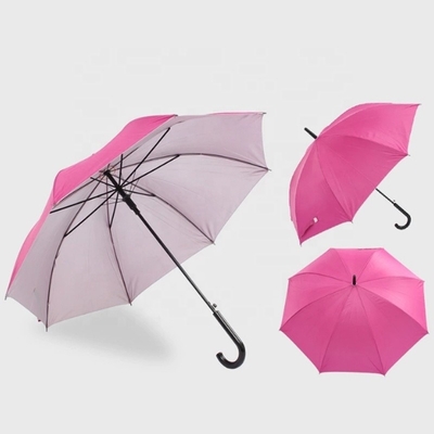 Minimalist Design Customized 8k Black Coated Metal Fiberglass Frame Umbrella for BSCI