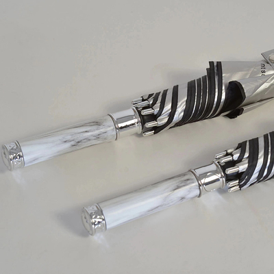 Customized Golf Umbrella Agile Supply Chain Titanium Silver Umbrella with Logo Printing