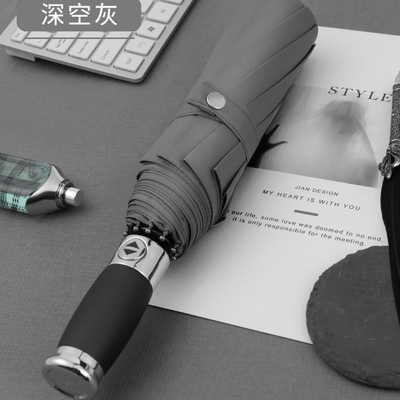Classic Design Chinese Automatic Open Paraguas Straight Umbrella with Fiberglass Shaft