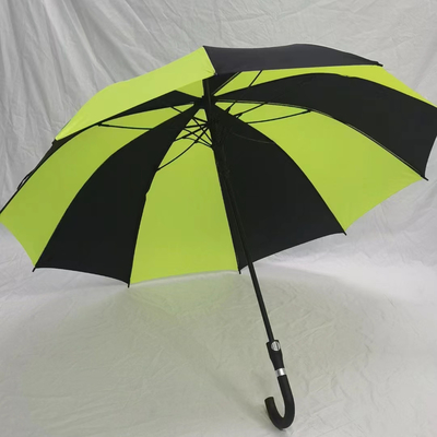 Windproof Auto Open Golf Umbrella with Custom Logo Prints and 130cm Open Diameter