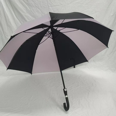 Windproof Auto Open Golf Umbrella with Custom Logo Prints and 130cm Open Diameter